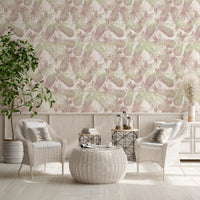 Sun-Drenched Tropical Fruit Motif Wallpaper⁠