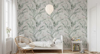 Ethereal Botanical Sage and Blush Wallpaper⁠