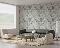 Ethereal Botanical Sage and Blush Wallpaper⁠