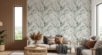 Ethereal Botanical Sage and Blush Wallpaper⁠