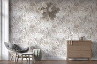 Ethereal Botanical Foliage Wallpaper⁠