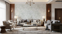 Ethereal Meadow Botanical Wallpaper⁠