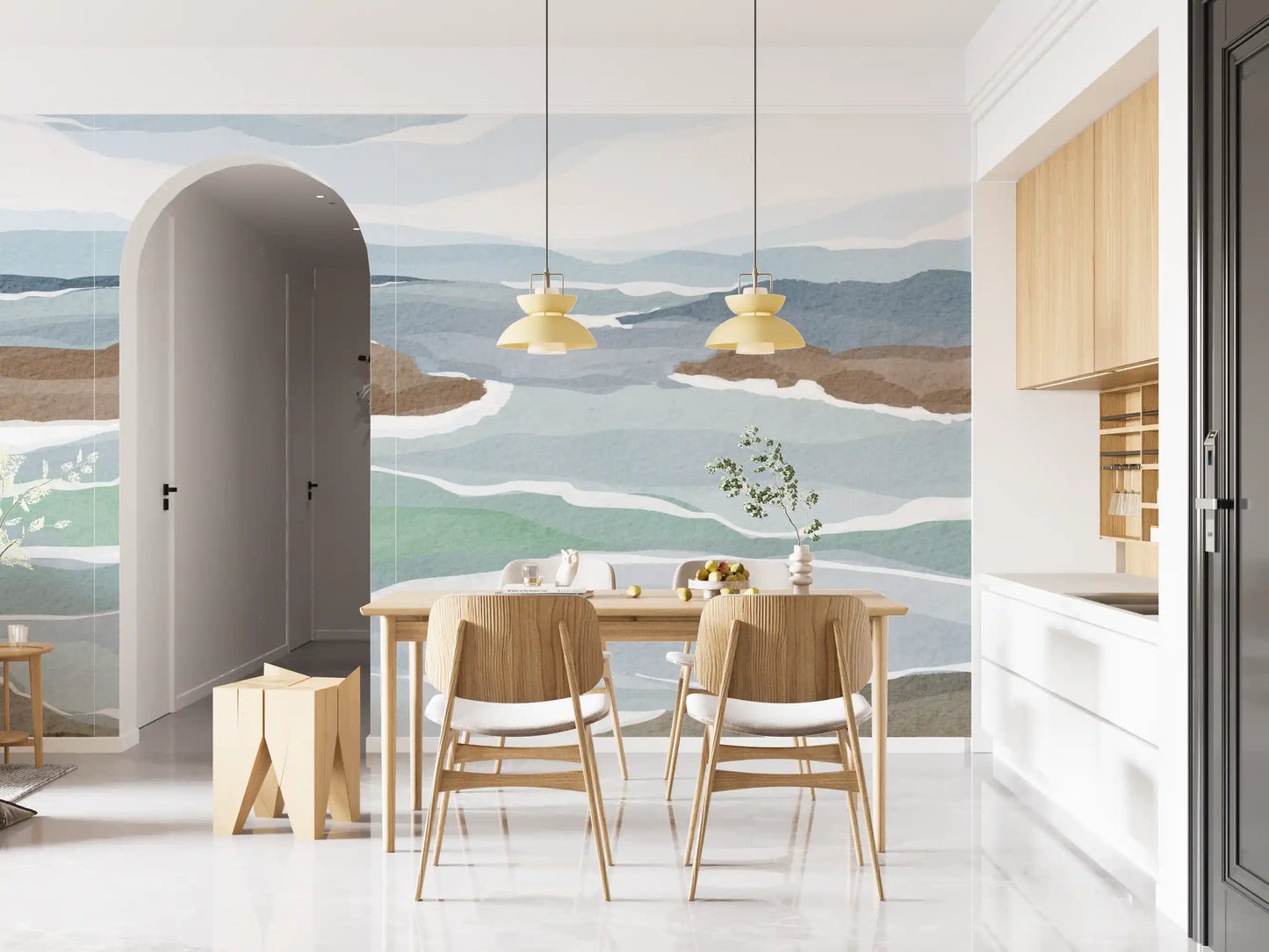 Atlantic Ocean view Wall Mural