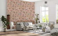 Whimsical Forest Friends Meadow Wallpaper⁠