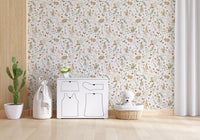 Enchanted Woodland Bunny Trail Wallpaper⁠