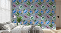 Royal Gemstones Blue Pastel Wallpaper⁠