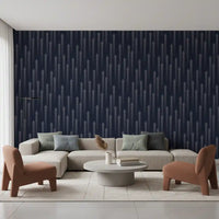 Ascending Arrow Geometric Motif Wallpaper⁠