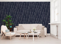Ascending Arrow Geometric Motif Wallpaper⁠