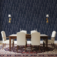 Ascending Arrow Geometric Motif Wallpaper⁠