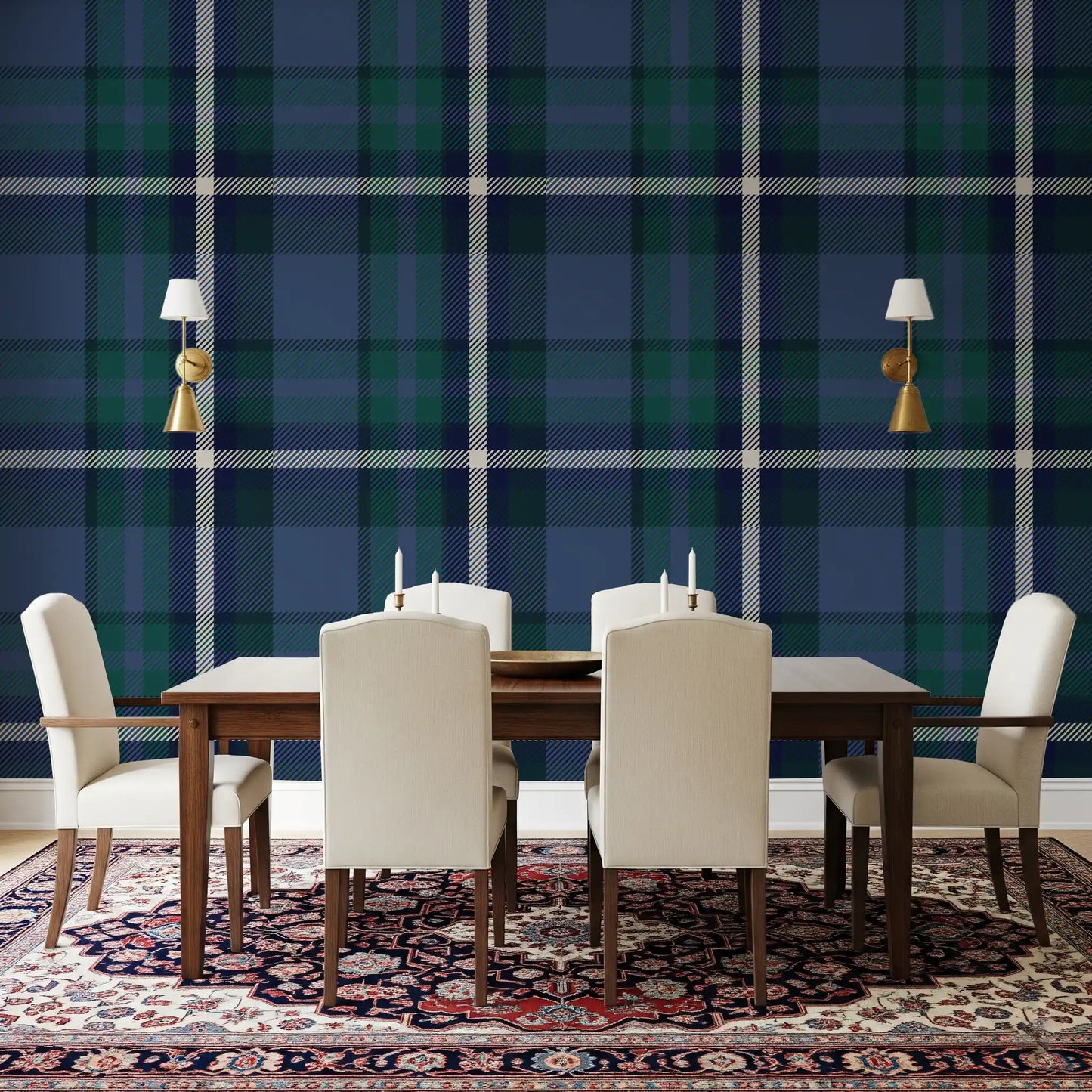 Heritage Tartan Check Wallpaper⁠