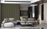 Modern Vertical Striped Pattern Wallpaper⁠