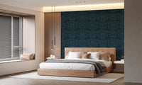 Enchanted Ink Leaf Motif Wallpaper⁠