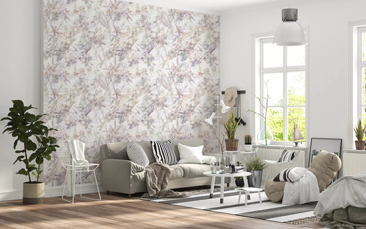 Ethereal Meadow Botanical Bloom Wallpaper⁠
