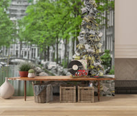 Romantic Bridge Padlocks Wall Mural