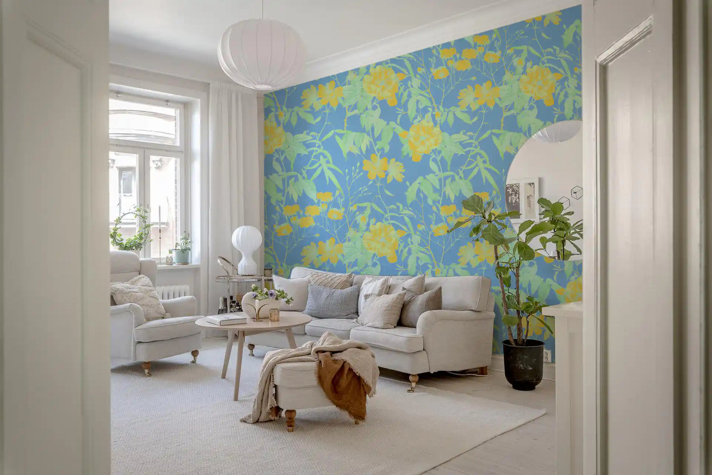 Summer Botanical Garden Wallpaper⁠