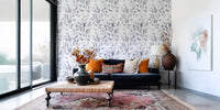 Abstract Painted Willow Branches Wallpaper⁠