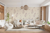 Blush Meadow Botanicals Wallpaper⁠