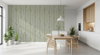 Sage Green Linear Flow Wallpaper⁠