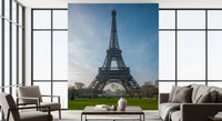 Iconic Paris Landmark Iron Lattice Wall Mural