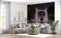Metropolitan Bridge Light Trails Wall Mural