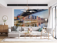 Lounge given a river view by this Steel Bridge wall mural GD12837
