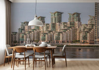 Metropolitan Waterfront Vista Wall Mural