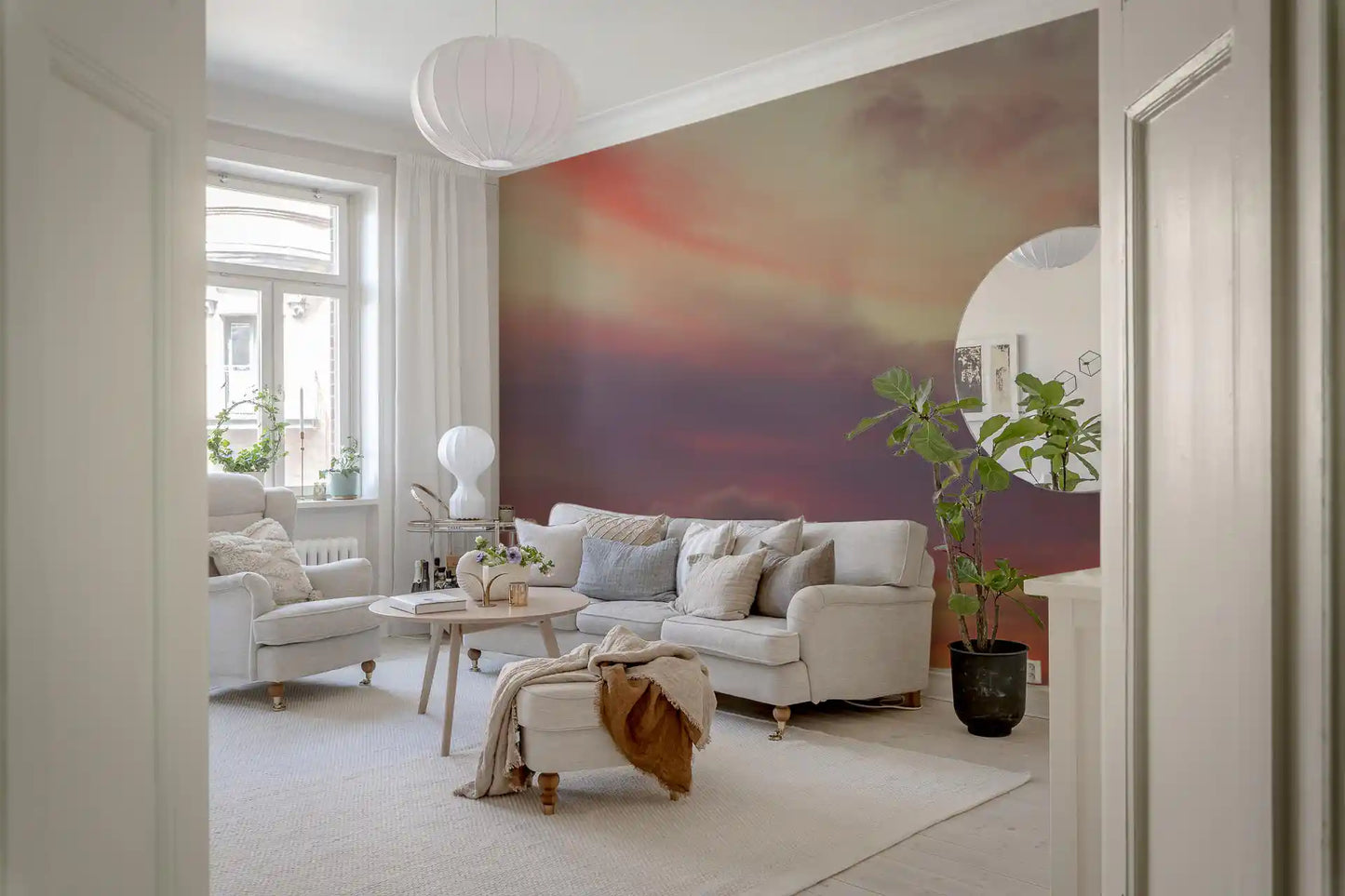 Twilight Gradient Skies Wall Mural