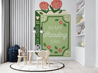 Book Lover Reading Era Wall Mural
