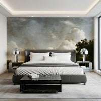 Moody Impressionist Horizon Vista Wall Mural