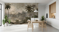Aged Plaster Coastal Vista Wall Mural