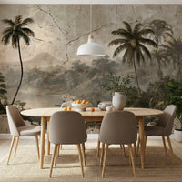 Aged Plaster Coastal Vista Wall Mural