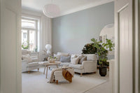 Misty Morning Horizon Landscape Wall Mural