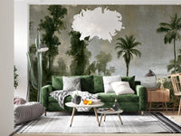 Aged Tropical Forest Landscape Wall Mural