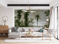 Aged Tropical Forest Landscape Wall Mural