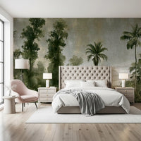 Aged Tropical Forest Landscape Wall Mural