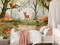 Forest Floor Wilderness Habitat Wall Mural