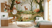 Forest Floor Wilderness Habitat Wall Mural