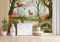 Forest Floor Wilderness Habitat Wall Mural