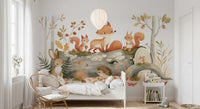 Forest Friends Woodland Gathering Wall Mural