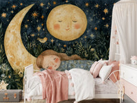 Celestial Woodland Dreamscape Wall Mural