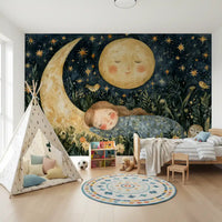 Celestial Woodland Dreamscape Wall Mural