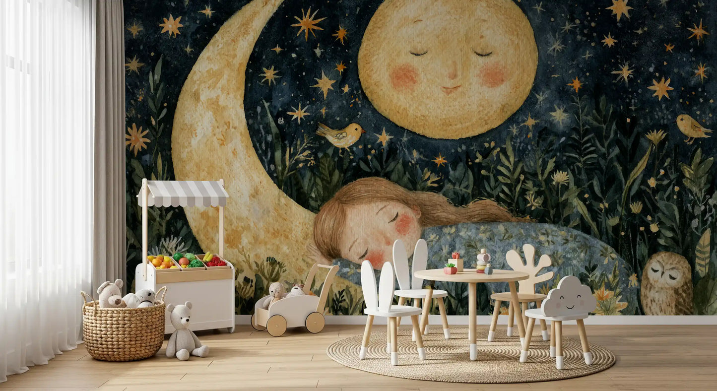 Celestial Woodland Dreamscape Wall Mural