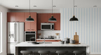 Classic Pastel Vertical Stripe Wallpaper⁠