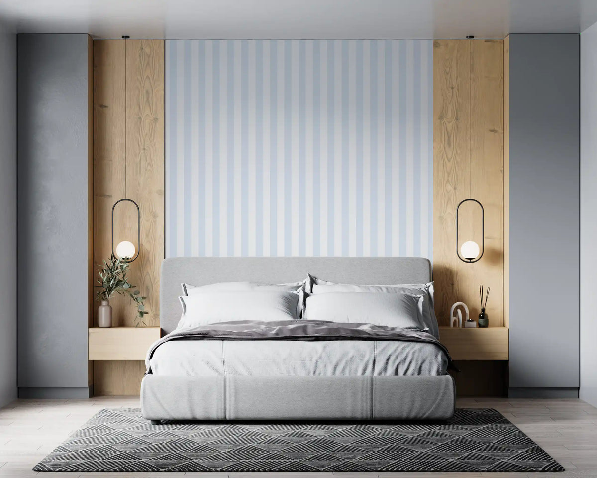 Classic Pastel Vertical Stripe Wallpaper⁠