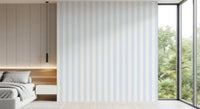 Classic Pastel Vertical Stripe Wallpaper⁠