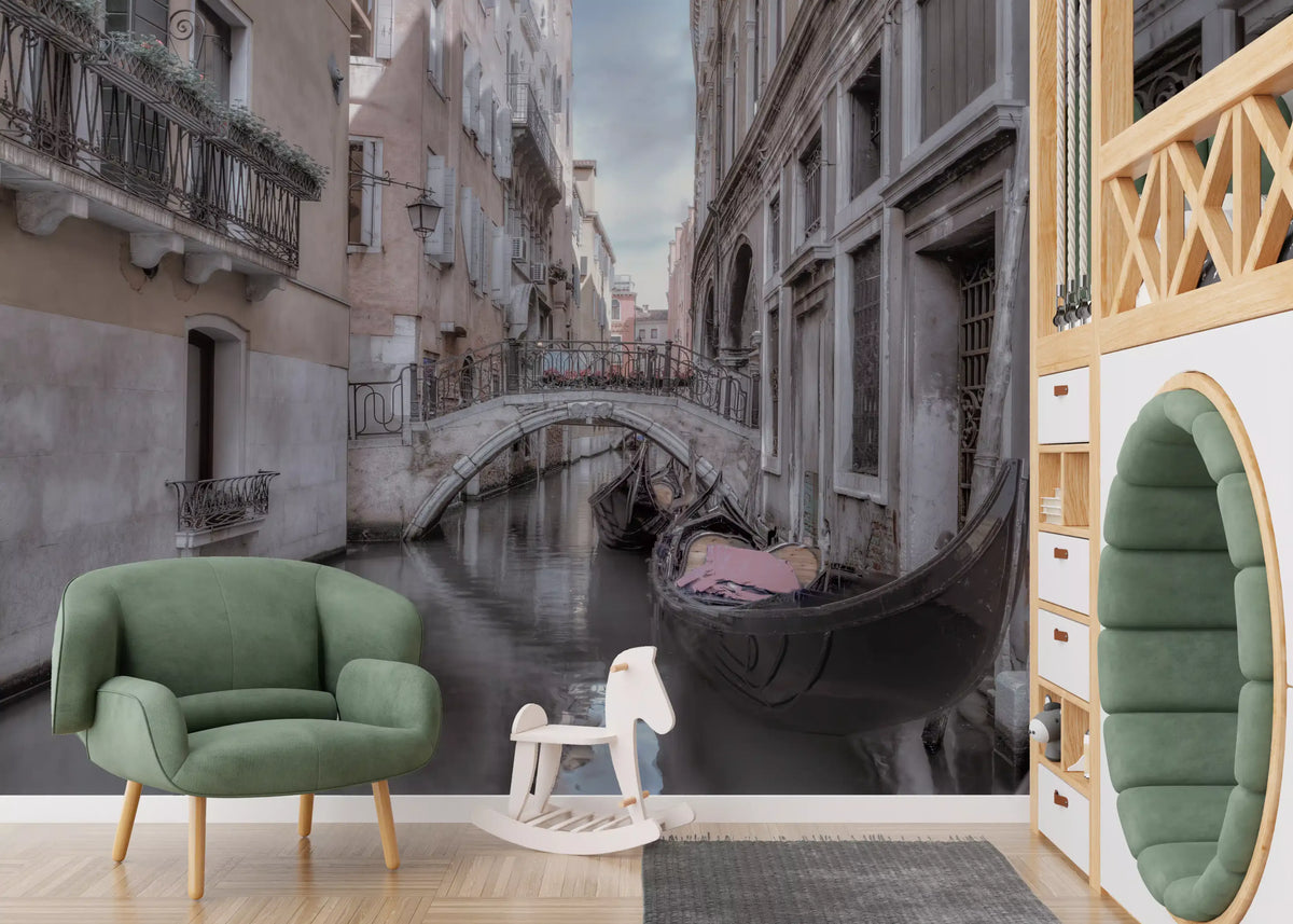 Italian Morning Reflections Wall Mural