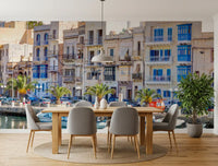 Stony Waterfront Architectural View Wall Mural
