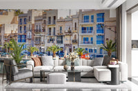 Stony Waterfront Architectural View Wall Mural
