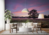 Twilight Field Horizon Wall Mural