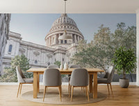 London Skyline Architectural Landmark Wall Mural